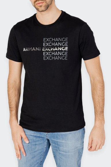 Armani Exchange T-SHIRT NERA CON LOGO