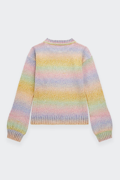 Guess MULTICOLOR CREWNECK SWEATER