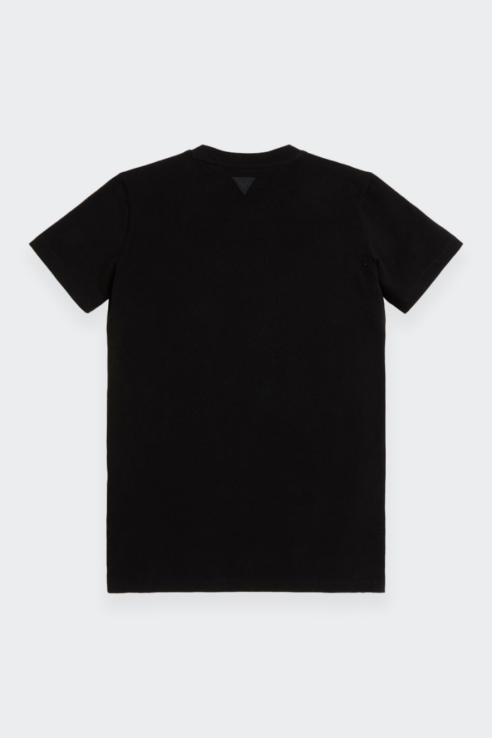 Guess BLACK EMBOSSED LOGO T-SHIRT