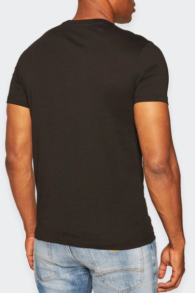 Armani Exchange MILAN NEW YORK BLACK T-SHIRT