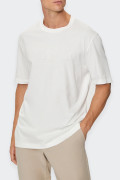 Armani Exchange WHITE SOFT FIT T-SHIRT