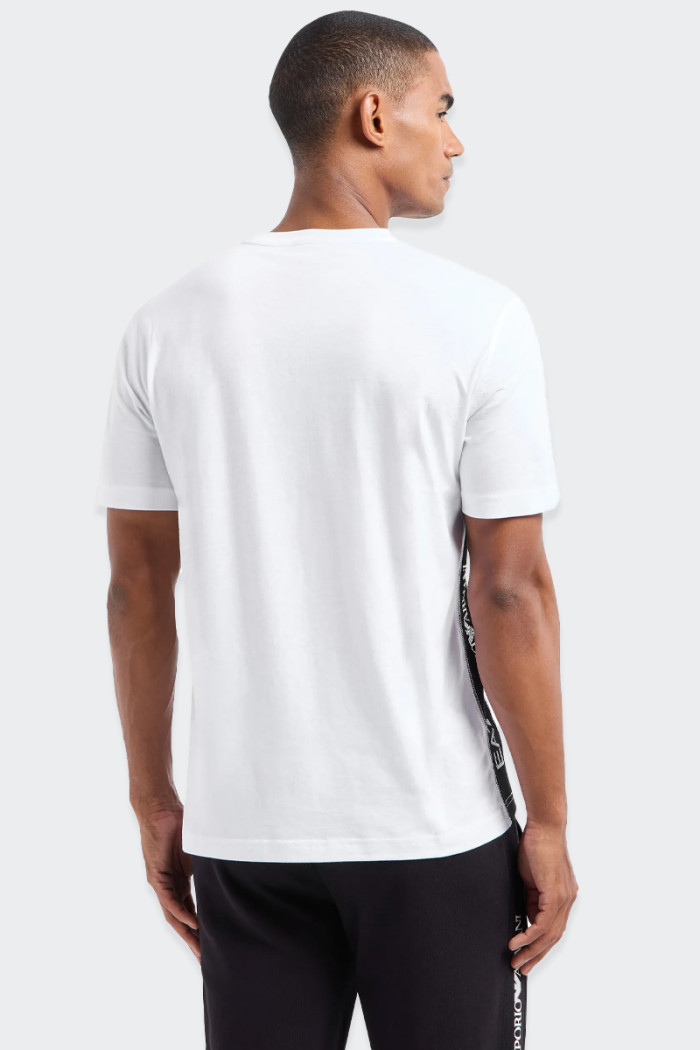 EA7 Emporio Armani WHITE LOGO SERIES CREWNECK T-SHIRT