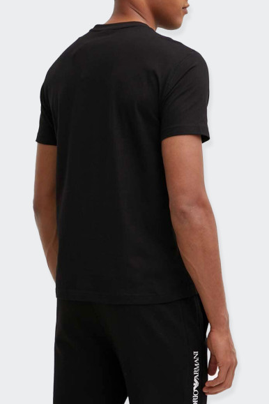 EA7 Emporio Armani BLACK LOGO SERIES CREWNECK T-SHIRT