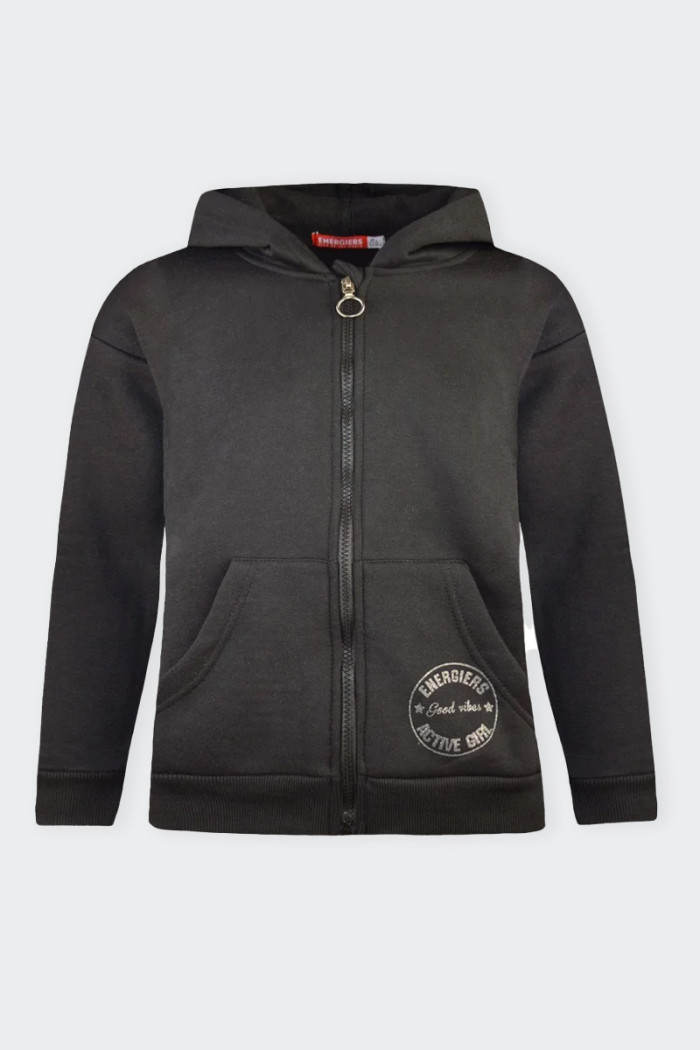 Energiers BLACK TECHNICAL FABRIC HOODIE