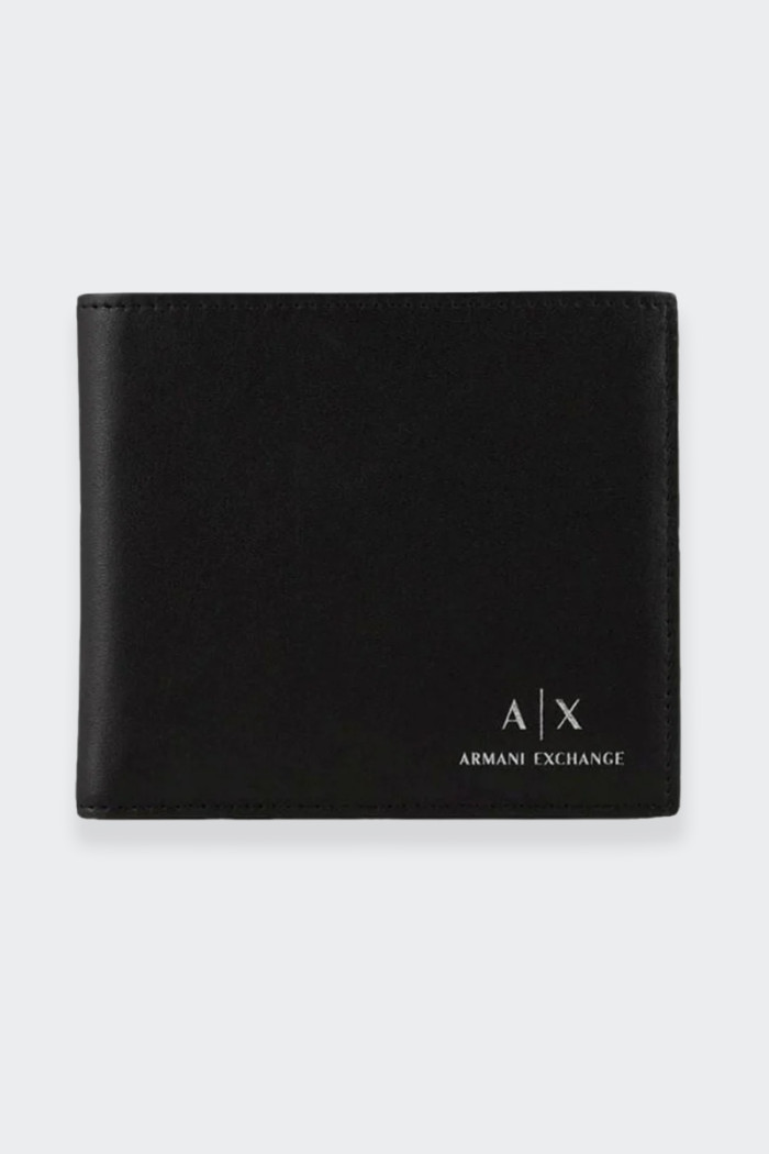 Armani Exchange PORTAFOGLIO CON PORTA CARTE NERO