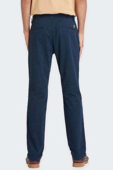 Timberland PANTALONE CHINO ELASTICIZZATO SLIM BLU