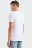 Armani Exchange WHITE REGULAR FIT JERSEY T-SHIRT