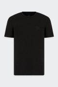 Armani Exchange BLACK REGULAR FIT JERSEY T-SHIRT