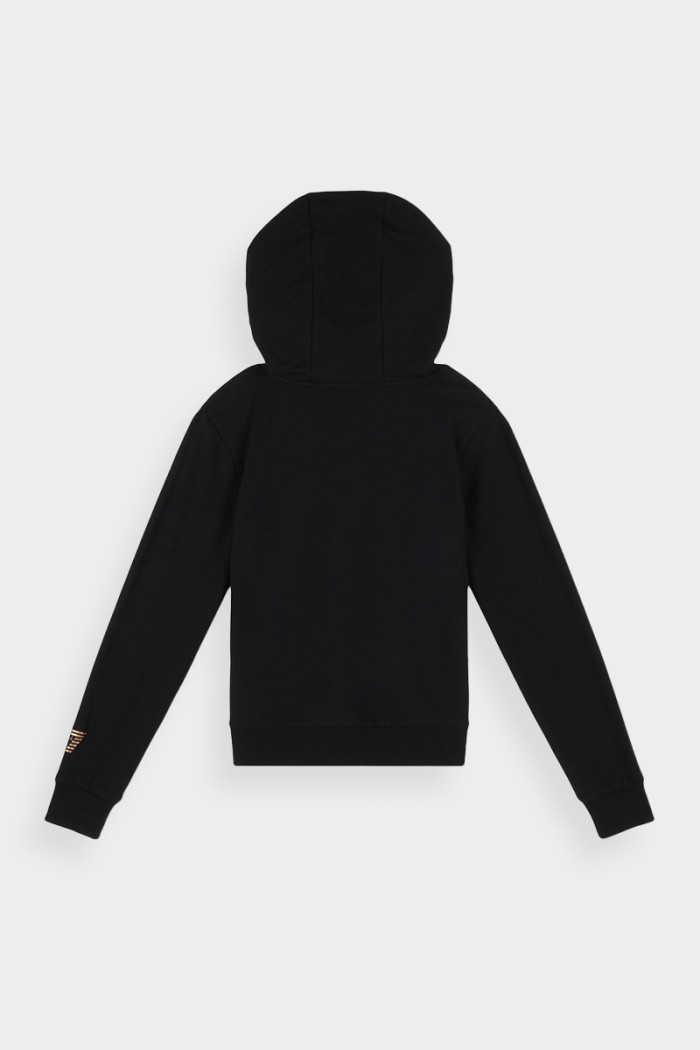 EA7 Emporio Armani ROSÉ LOGO HOODIE