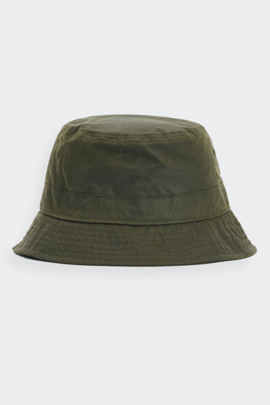 Barbour BELSAY OLIVE GREEN WAXED HAT