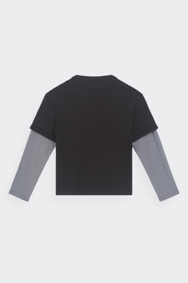 EA7 Emporio Armani CHILDREN'S COLOUR BLOCK T-SHIRT