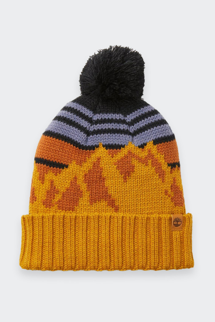 Timberland CAPPELLINO JACQUARD MONTAGNA GIALLO