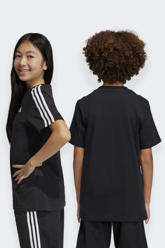 Adidas T-SHIRT ESSENTIAL 3 STRIPES COTONE BAMBINO