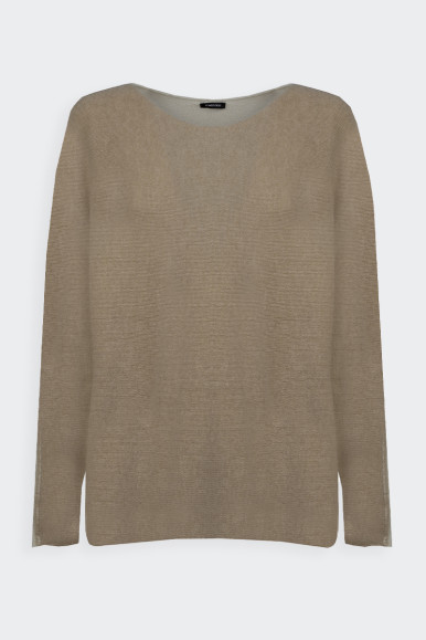 Romeo Gigli MAGLIA BICOLORE BEIGE