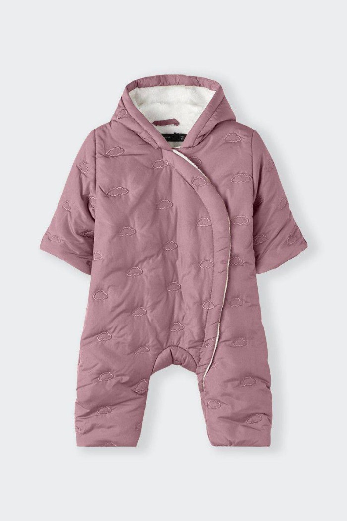 Name It PINK BABY PADDED OVERALLS