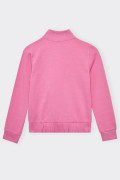 Guess PINK ZIPPER SWEATSHIRT WITH LOGO